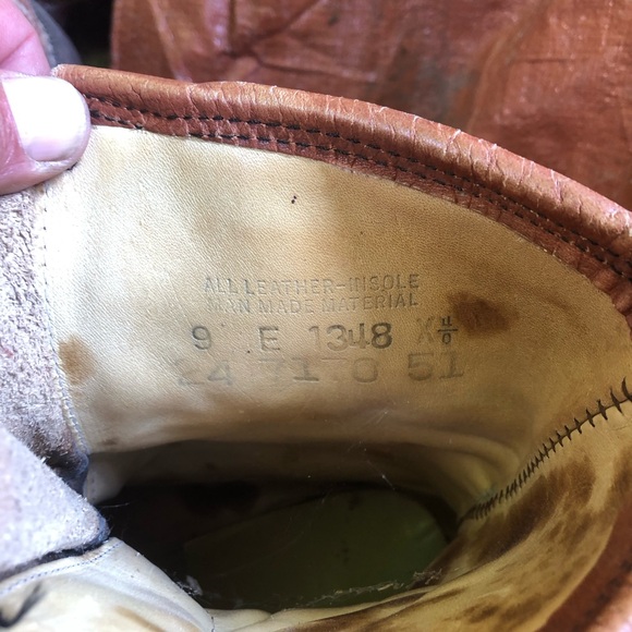 Vintage Wards power craft boots - Picture 3 of 4